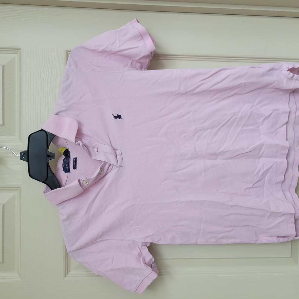 Ralph Lauren Men's Pink Polo Shirt
